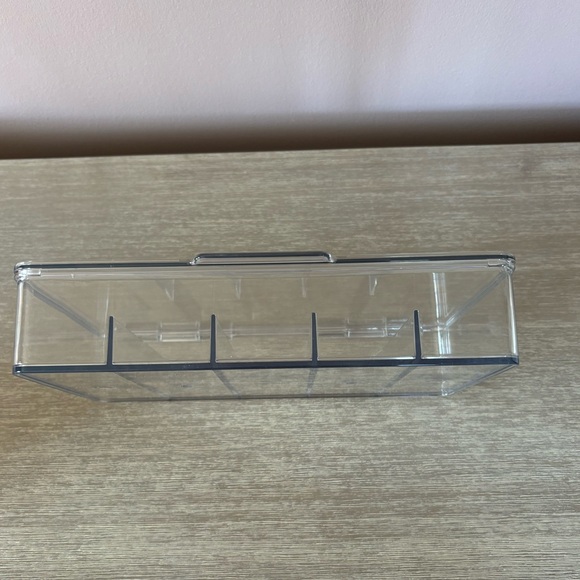 Plastic Stackable Eyeglass Case Storage Organizer with Hinged Lid - Picture 6 of 6